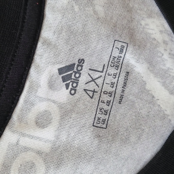 Adidas 4XL Cotton Love Printed Tee - Picture 3 of 5